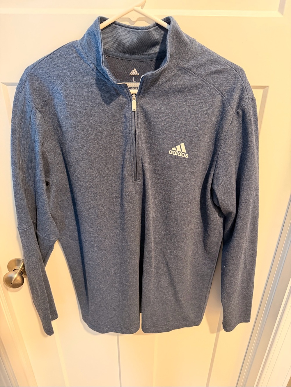 adidas navy blue Golf Quarter-Zip Pullover